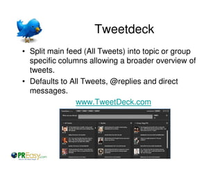 Twitter Applications