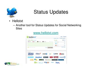 Twitter Applications