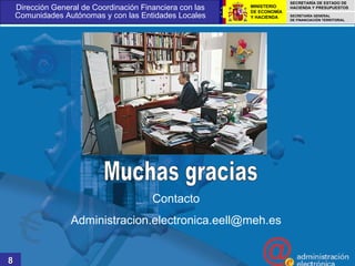 8 Muchas gracias Contacto [email_address] 