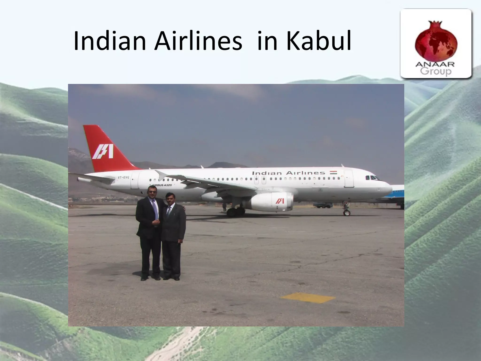 Indian Airlines  in Kabul 