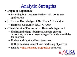 Analytical Services