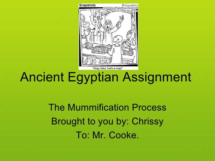Ancient Egyptian Assignment[1]