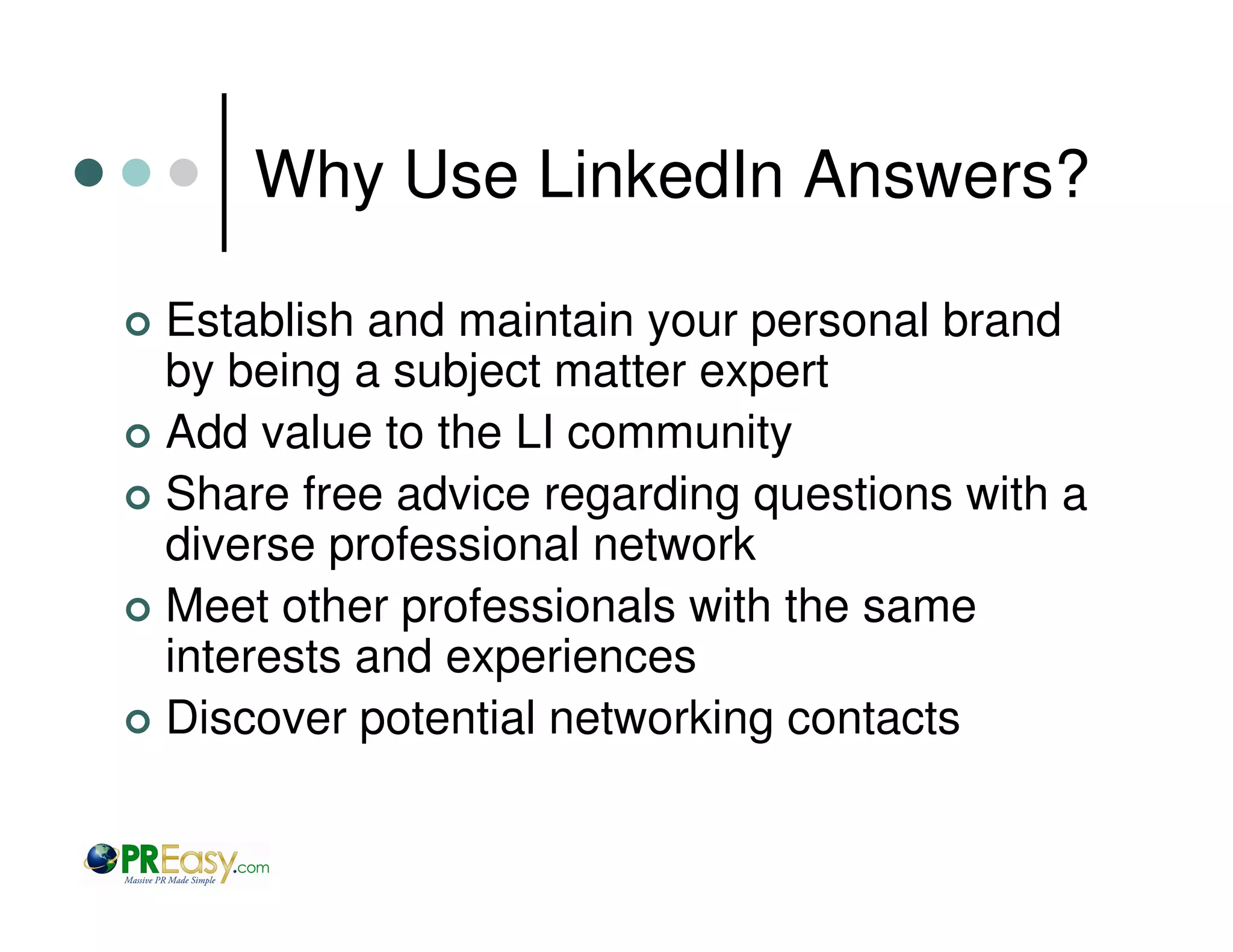 Are You LinkedIn?