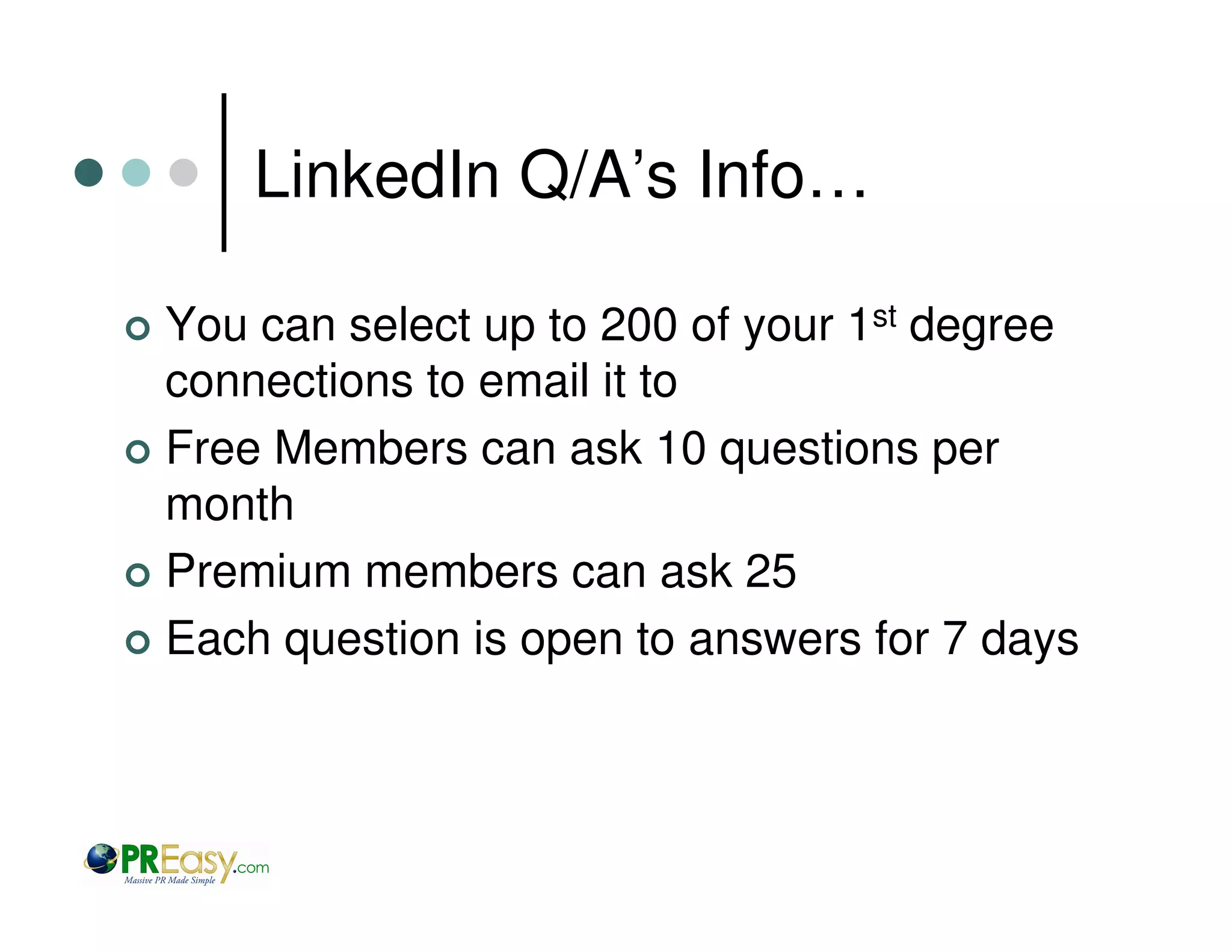 Are You LinkedIn?