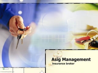 Asig Management Insurance broker 