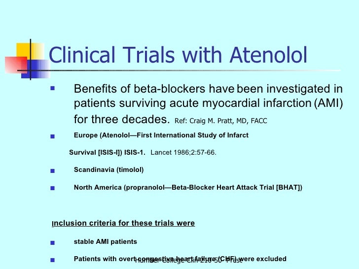 Atenolol Presentation Clin 210 50