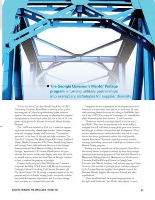 Atlanta Tribune Article