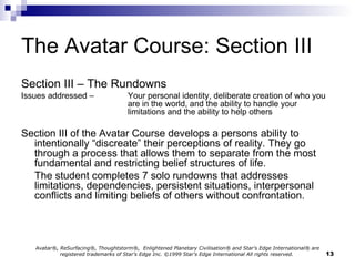 Avatar Training | PPT