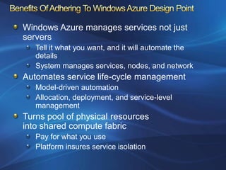 Azure Services Platform