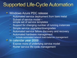 Azure Services Platform