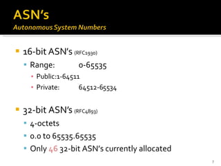 Implementing Internet and MPLS BGP | PPTX