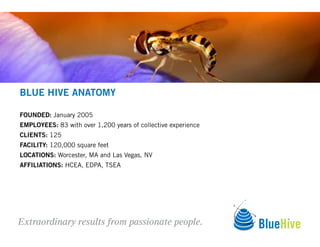 Blue Hive Presentation | PDF