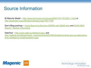 Spreadmart To Data Mart BISIG Presentation