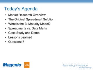 Spreadmart To Data Mart BISIG Presentation