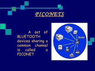Piconet Bluetooth Example Bluetooth Slides | PPT