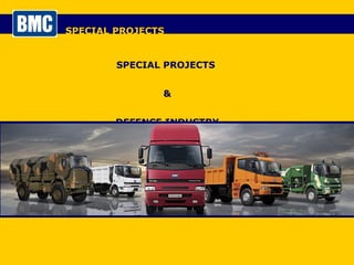 SPECIAL PROJECTS SPECIAL PROJECTS  & DEFENCE INDUSTRY 