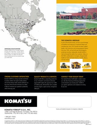 4000-7000 lb. Feature Brochure