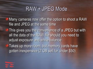 Plus Jpeg Basics Of Digital Photography | PPT