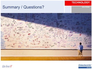 Summary / Questions? 