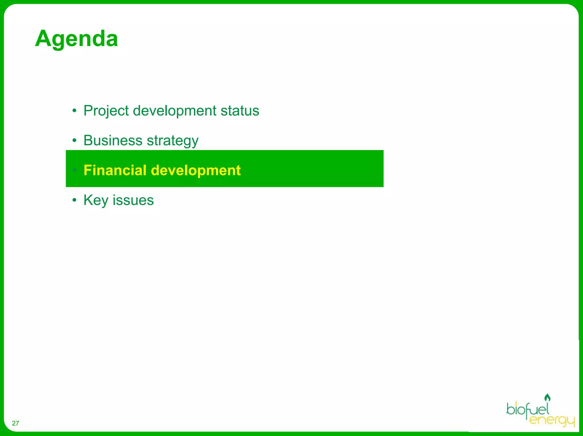 Biofuel Energy Asa Presentation Egm April 2008