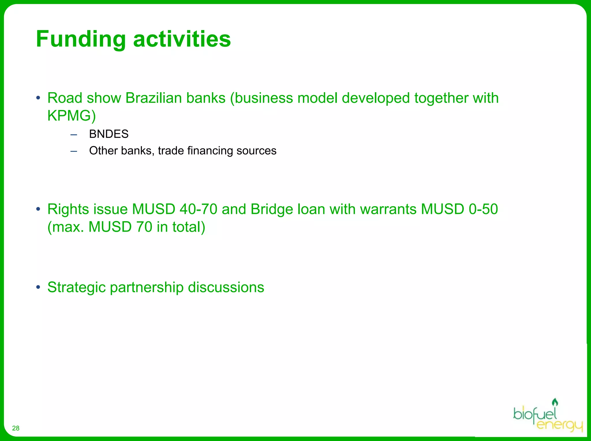 Biofuel Energy Asa Presentation Egm April 2008