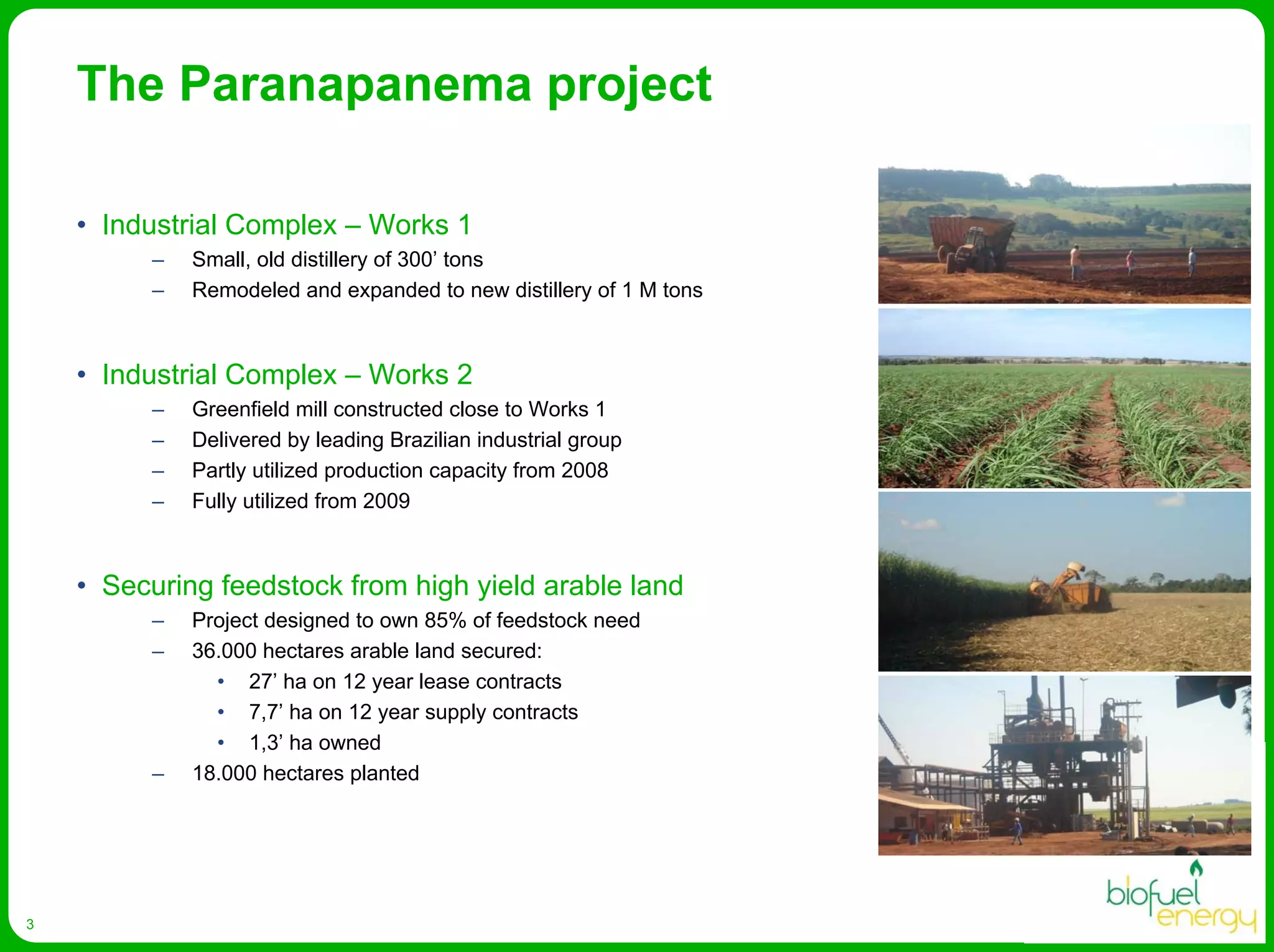 Biofuel Energy Asa Presentation Egm April 2008