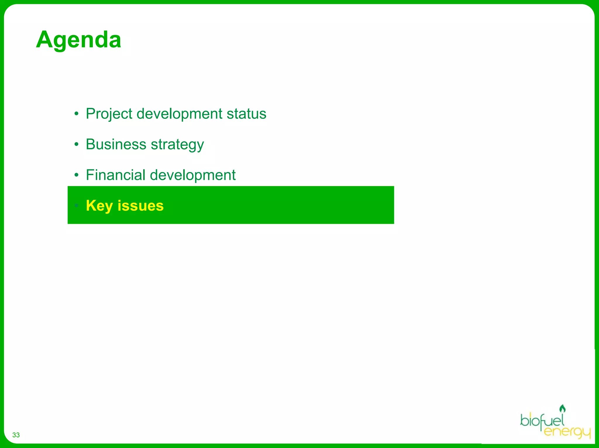 Biofuel Energy Asa Presentation Egm April 2008