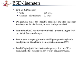 Bli kjent med FreeBSD!