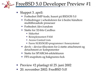 Bli kjent med FreeBSD!