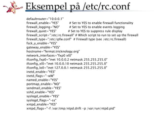 Bli kjent med FreeBSD!