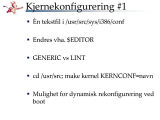 Bli kjent med FreeBSD!