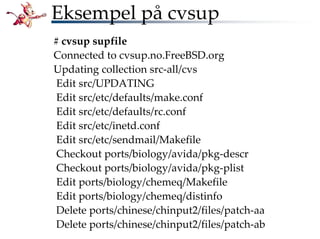 Bli kjent med FreeBSD!
