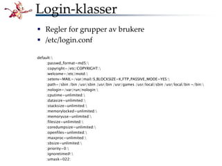 Bli kjent med FreeBSD!