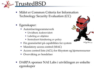 Bli kjent med FreeBSD!