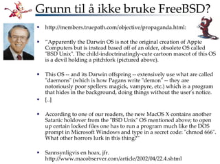 Bli kjent med FreeBSD!