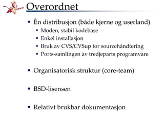 Bli kjent med FreeBSD!