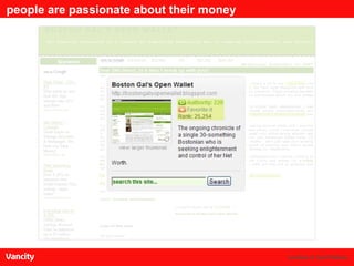 courtesy of Jurie Pieterse people are passionate about their money 