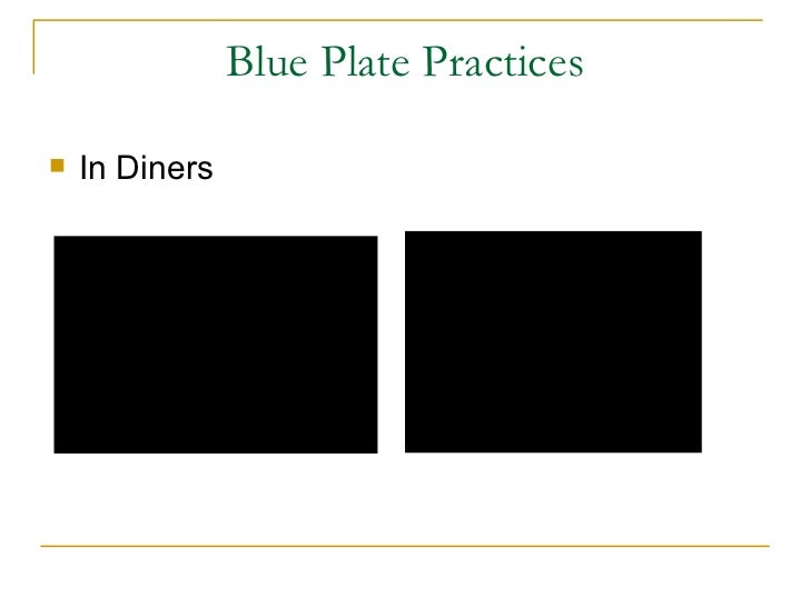 Blueplate Meal Service