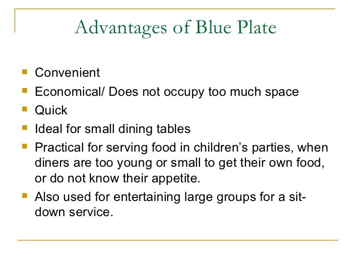 Blueplate Meal Service