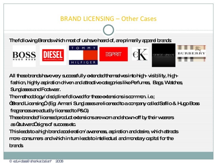 Brand Extensions & Licensing Facts Ppt