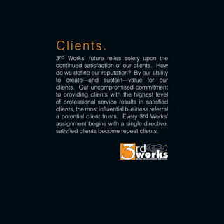 3rd Works Brochure 2009