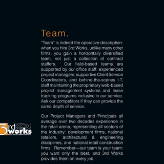 3rd Works Brochure 2009