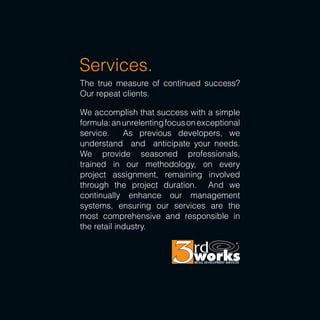 3rd Works Brochure 2009