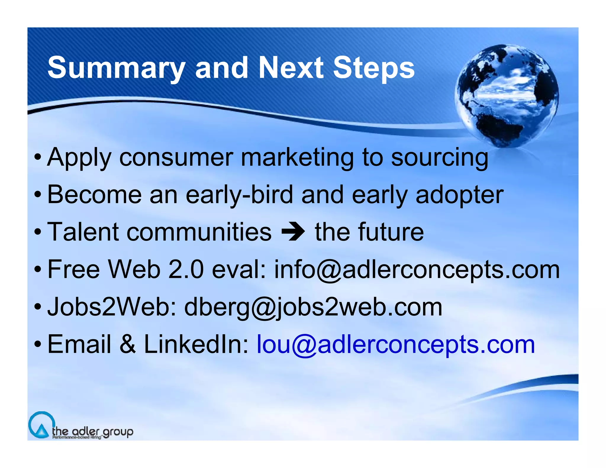 Building Proprietary Talent Communities