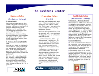 Business Center Brochure