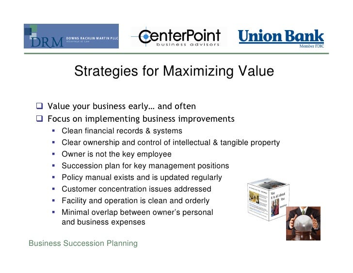 Business Succession Planning Presentation