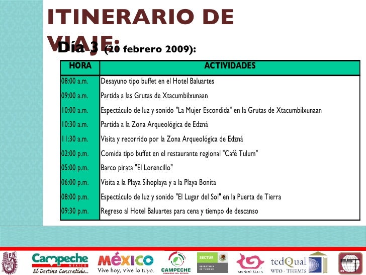 campeche producto turístico