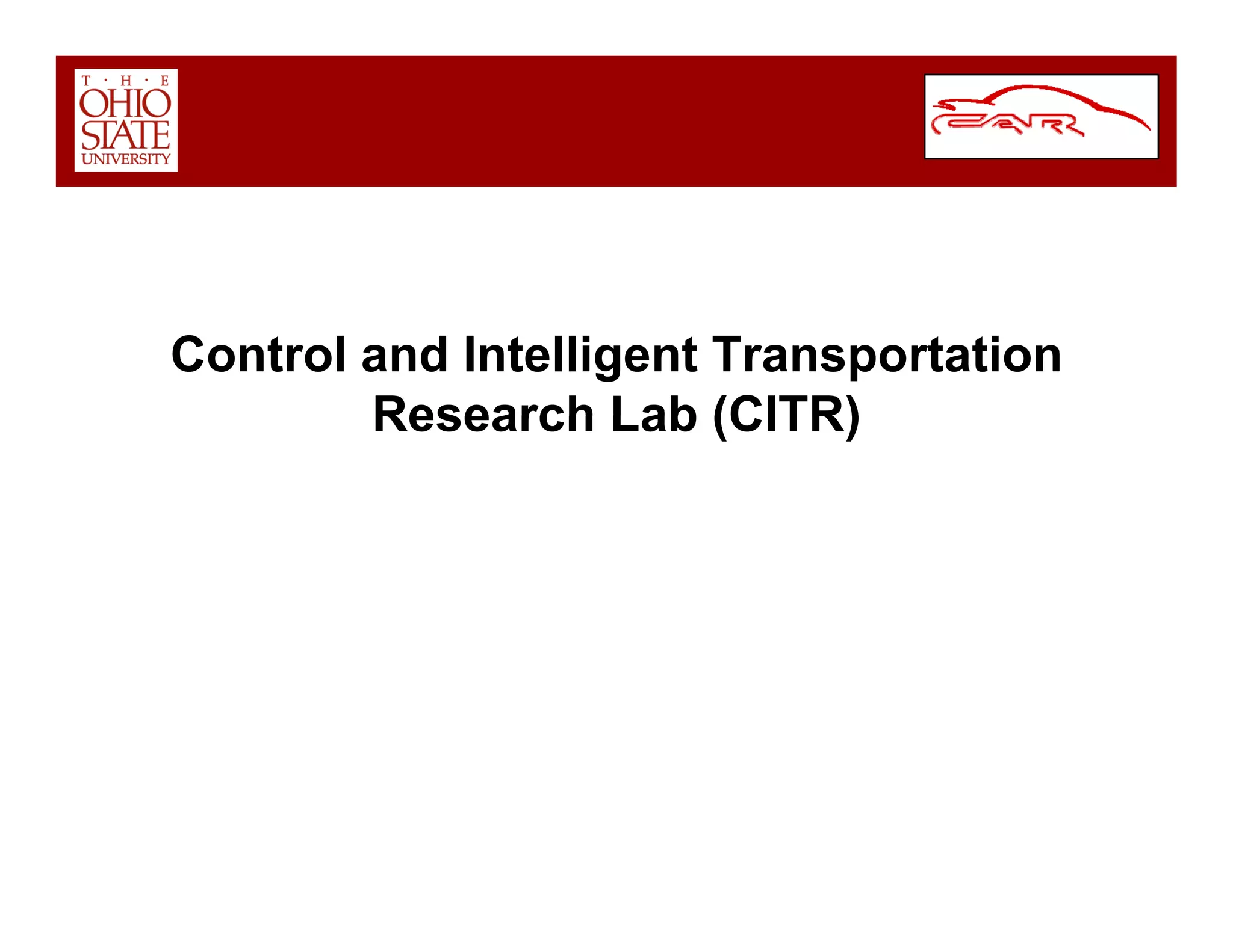 Car Overview Dec 2008