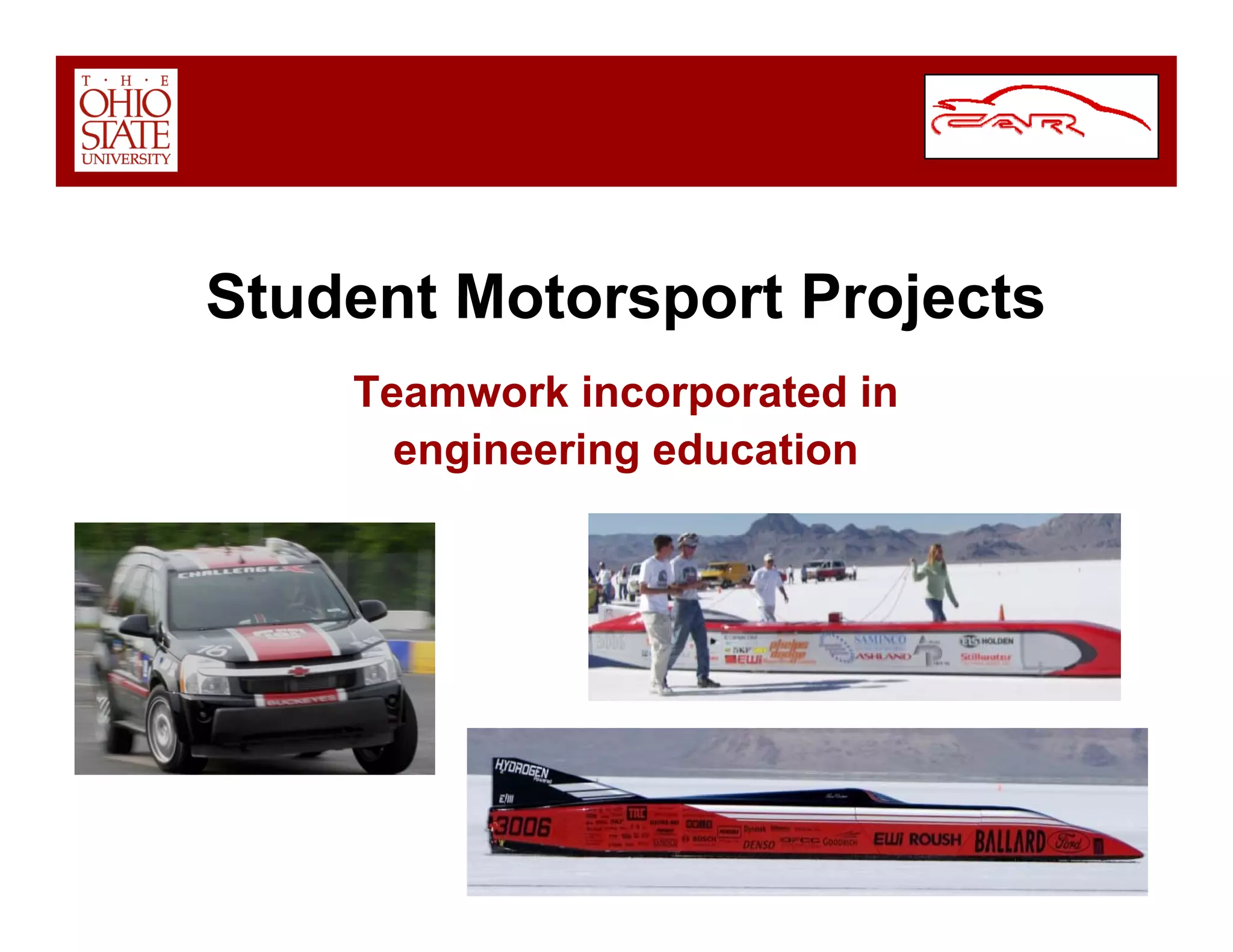 Car Overview Dec 2008