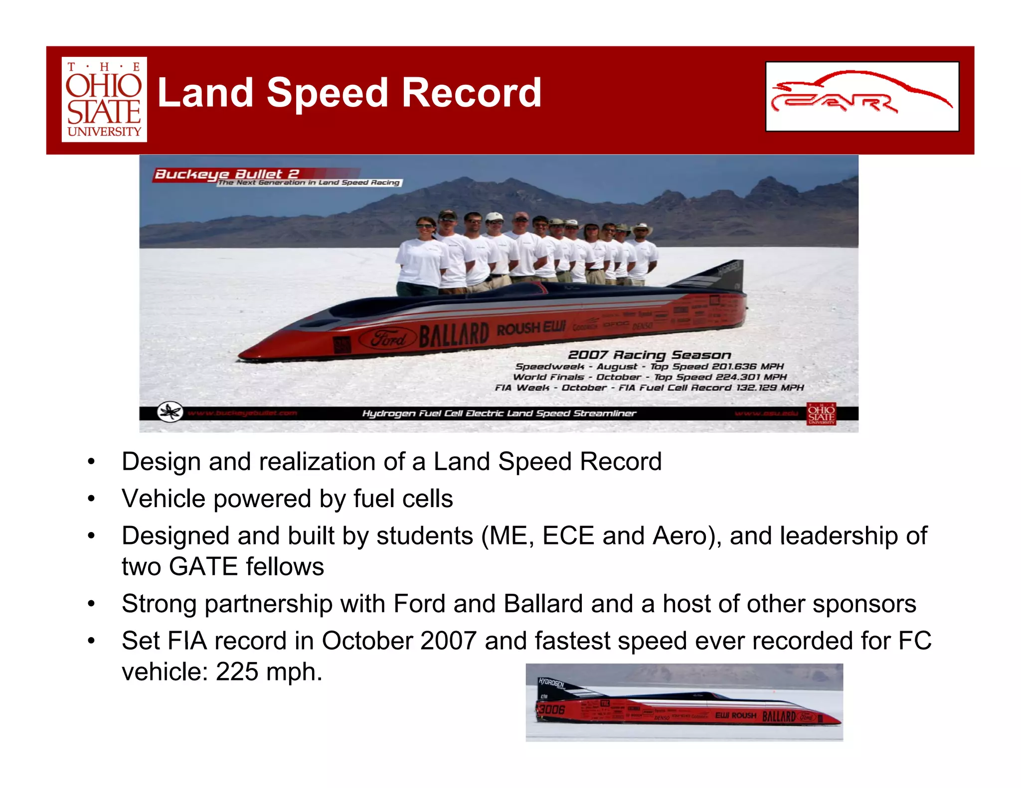 Car Overview Dec 2008